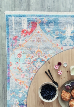 Preview: Schöner Wohnen Mystik Hellgrau 192 004 Teppich Raumbild (3)